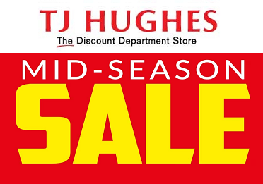 Большая распродажа середины сезона в TJ Hughes