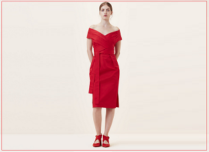 Тренды SS'17. Маленькое красное платье
