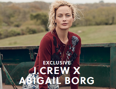 Сентябрьское цветение в эксклюзивной коллекции J.Crew x Abigail Borg