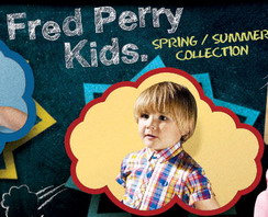 Весенняя линия Fred Perry для детей