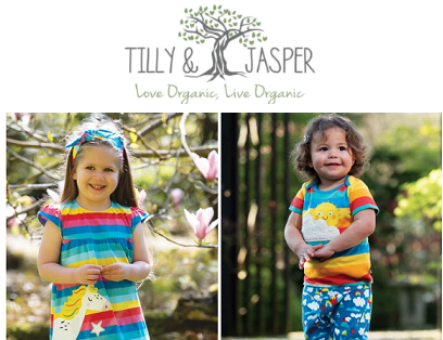Tilly & Jasper. Яркая детская одежда из органического хлопка 