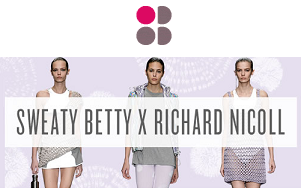 Эксклюзивная коллекция спортивной одежды Sweaty Betty X Richard Nicoll