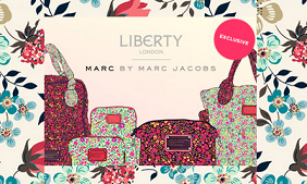 Эксклюзивная коллекция сумок Marc by Marc Jacobs x Liberty