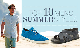 Топ-10 лучших моделей мужской летней обуви от Clarks