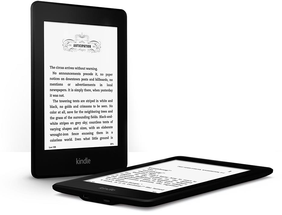 В США начались продажи нового ридера от Amazon Kindle Paperwhite