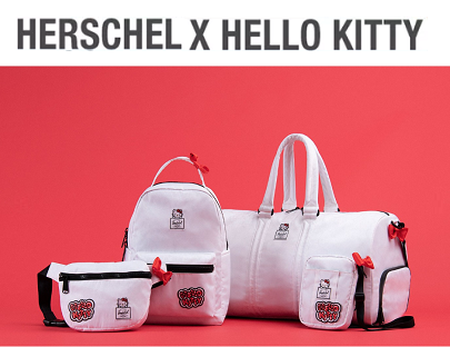Эксклюзивная коллекция сумок и рюкзаков Herschel x Hello Kitty уже в продаже! 
