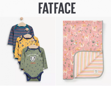 Дебютная коллекция FatFace для новорожденных уже в продаже 