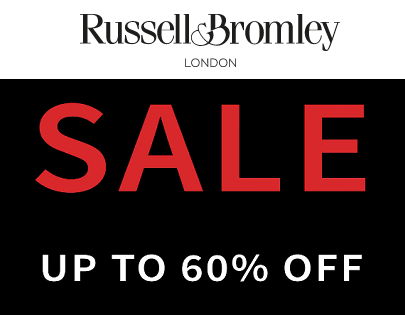 Распродажа обуви в интернет-магазине Russell & Bromley