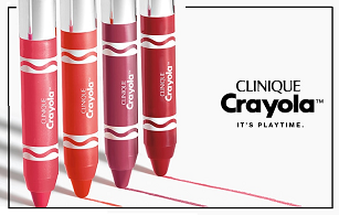 Лимитированная коллекция губной помады Crayola x Clinique
