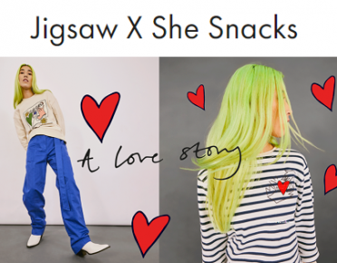 «История любви»: капсульная коллекция Jigsaw X She Snacks