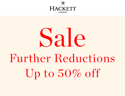 На летней распродаже Hackett скидки еще больше!