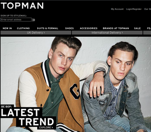 Topman: креативная одежда для талантливых и стильных