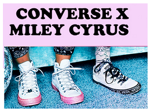  Капсульная коллекция Converse x Miley Cyrus уже в продаже