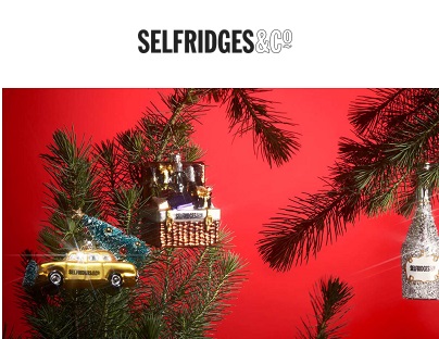 Selfridges поможет подобрать идеальный новогодний подарок для дорогих людей 