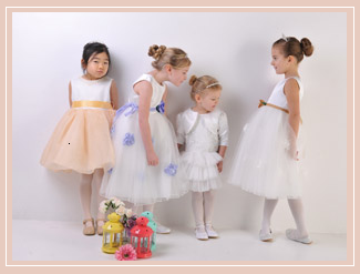 Нарядная одежда для маленьких принцесс от Le Mu