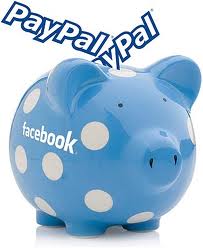 Друзьям по Facebook с помощью PayPal  можно дарить открытки с деньгами