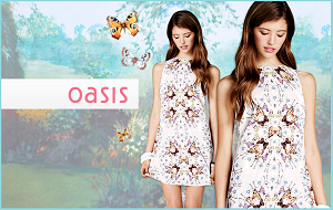 Скидки, бабочки и макси: добро пожаловать на Oasis